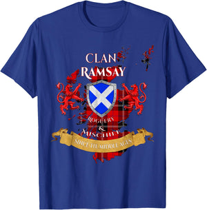 Ramsay Scottish Family Clan Middle Ages Mischief T-Shirt - T-Shirt | Royal