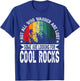 Not All Who Wander Are Lost Some Are Looking For Cool Rocks T-Shirt - T-Shirt | Royal