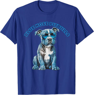 Blue Nose Pitbull T-Shirt - T-Shirt | Royal
