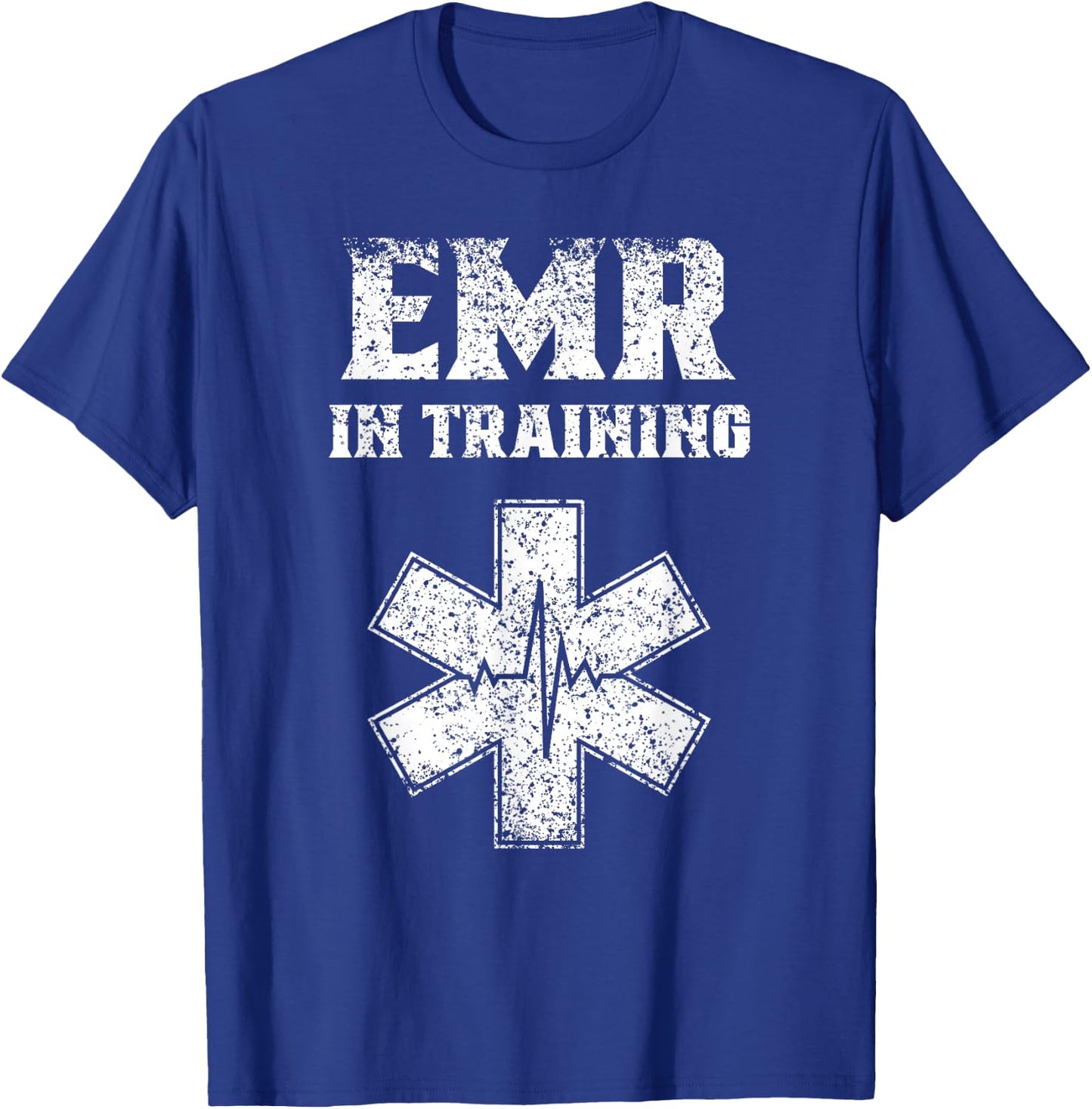Emergency Medical Responder In Training Emr Emt Ambulance T-Shirt - T-Shirt | Royal