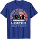 Legends were born in 1948 American Vintage Sunset Design T-Shirt - T-Shirt | Royal