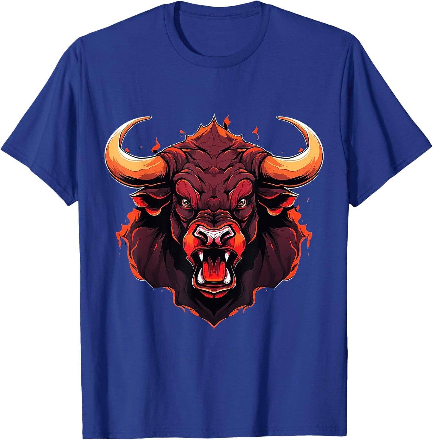 Bull - Bull T-Shirt - T-Shirt | Royal