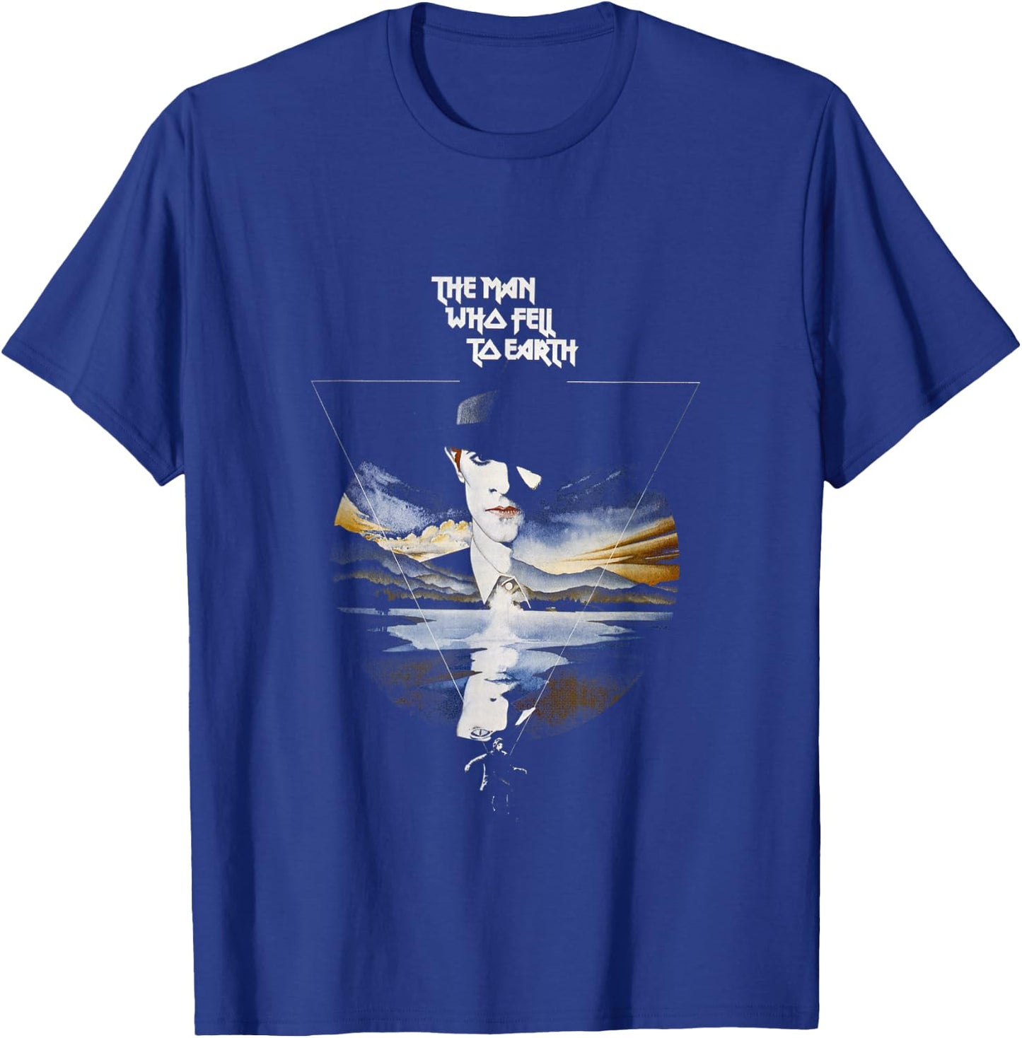 The Man Who Fell To Earth Theatrical Poster T-Shirt - T-Shirt | Royal