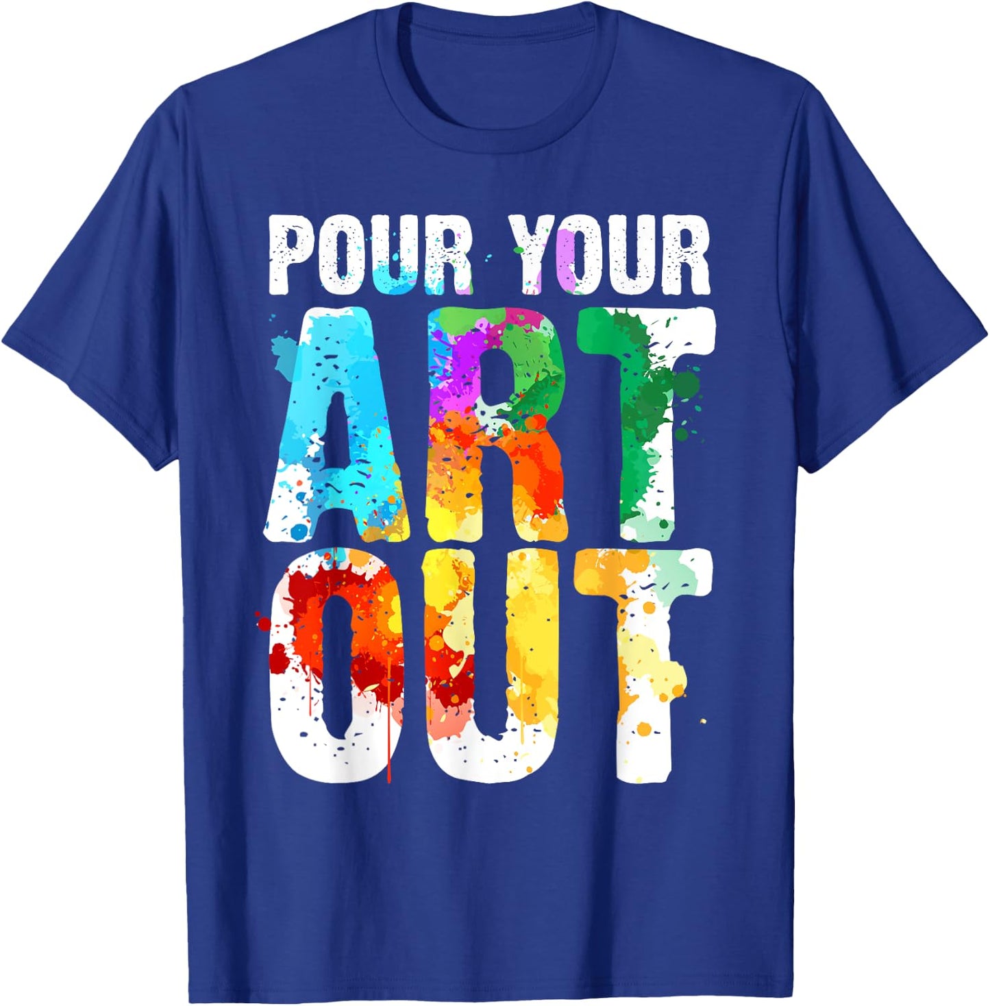 Cool Artist Women Painter Art Teacher Paint Artists T-Shirt - T-Shirt | Royal