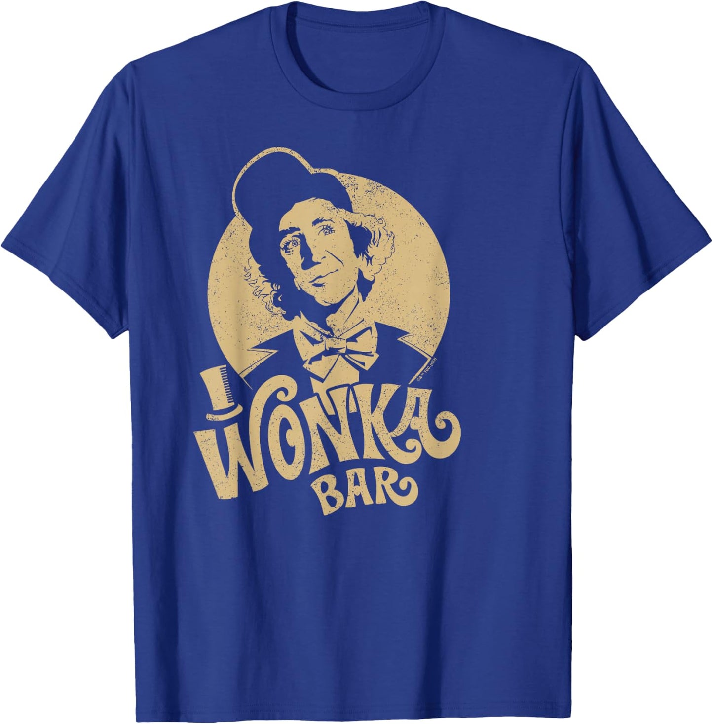 Willy Wonka & The Chocolate Factory - Wonka Bar One Color T-Shirt - T-Shirt | Royal