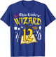 12th Birthday Wizard Magic 12 Year Old Funny B-Day Matching T-Shirt - T-Shirt | Royal