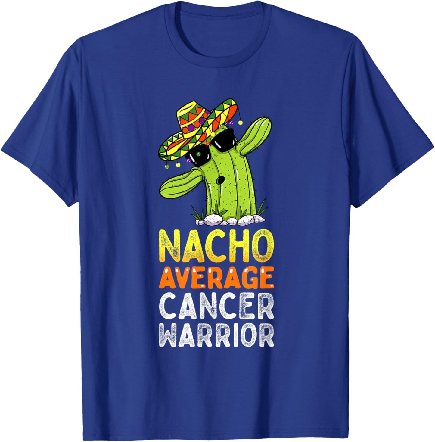 Cancer Fighting Support Funny Cancer Fighter Warrior T-Shirt - T-Shirt | Royal