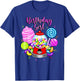 Candy Machine Birthday Girl Sweet Candyland Matching Family T-Shirt - T-Shirt | Royal
