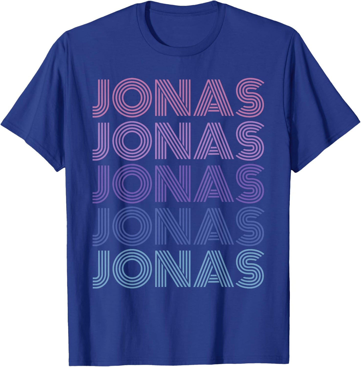 Retro Vintage Purple Jonas T-Shirt - T-Shirt | Royal