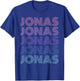 Retro Vintage Purple Jonas T-Shirt - T-Shirt | Royal