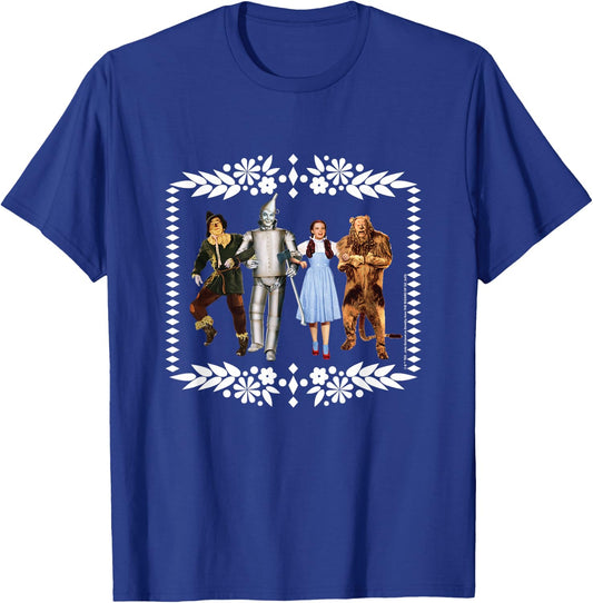 The Wizard of Oz - OZ Group White Border T-Shirt - T-Shirt | Royal