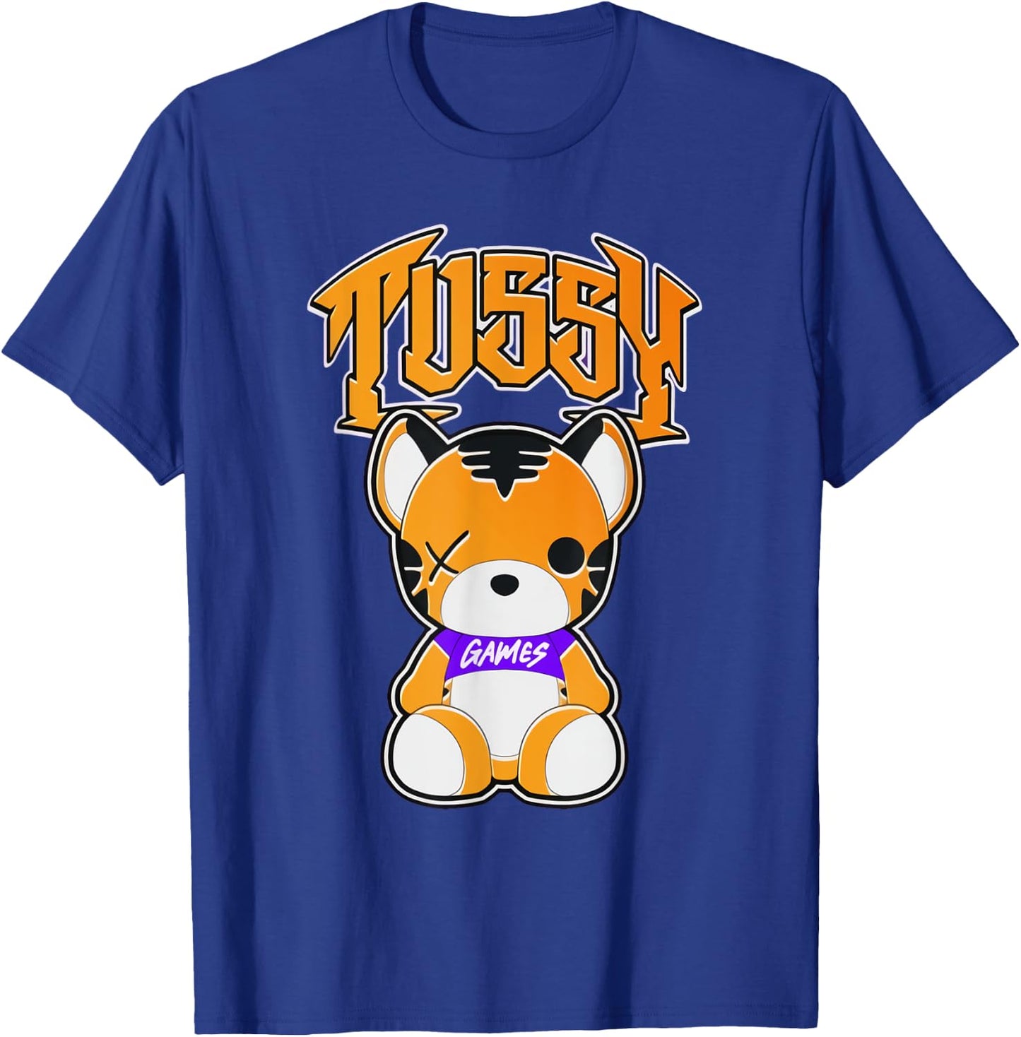 Gaming For Gamer with Tussy Style T-Shirt - T-Shirt | Royal