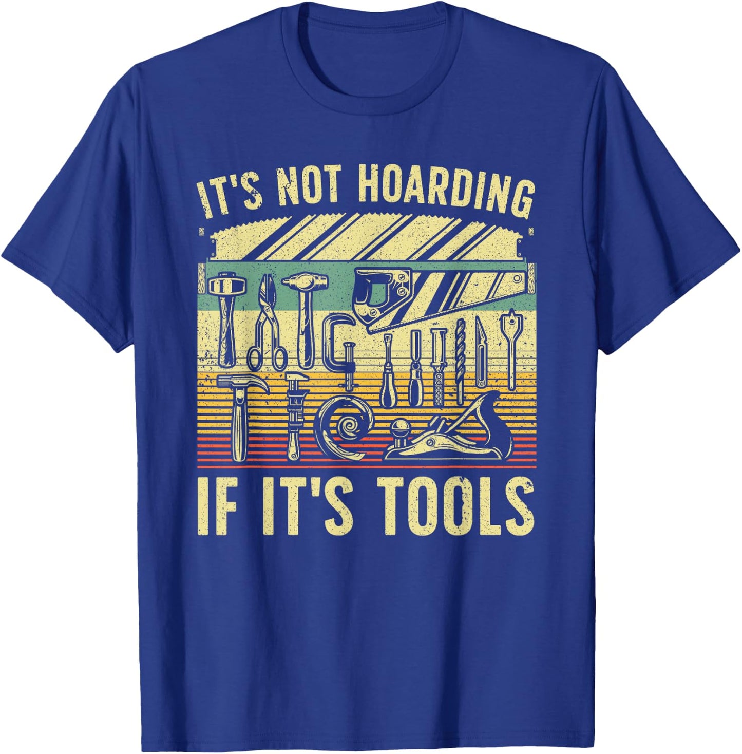Funny Woodworker Art Carpenter Wood Working Tools Small T-Shirt - T-Shirt | Royal