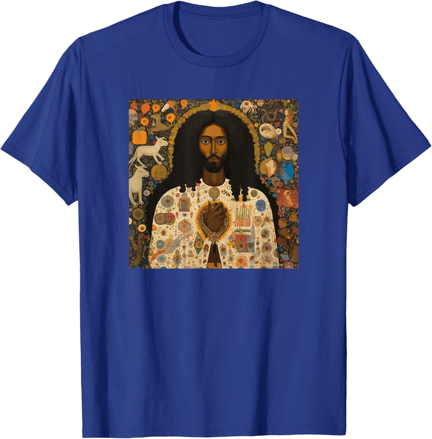 Black Jesus T-Shirt - T-Shirt | Royal