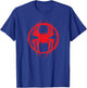 Marvel Spider-Man Across The Spider-Verse Part 1 Miles Logo T-Shirt - T-Shirt | Royal