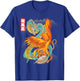 Dragon VS Phoenix Chinese Mythology Loong Fenghuang Folklore T-Shirt - T-Shirt | Royal