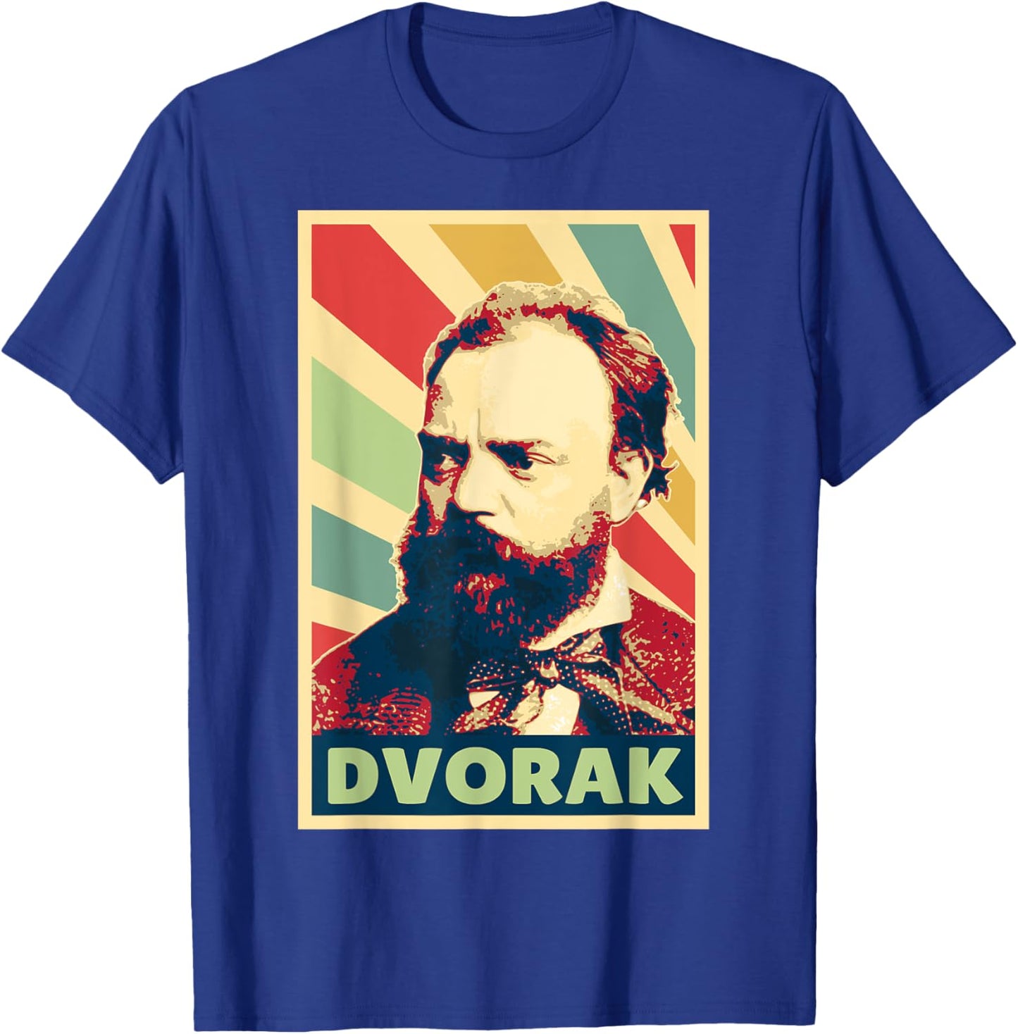 Antonin Dvorak Vintage Colours T-Shirt - T-Shirt | Royal