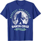 Santa Cruz California Bigfoot Night Walk Retro T-Shirt - T-Shirt | Royal