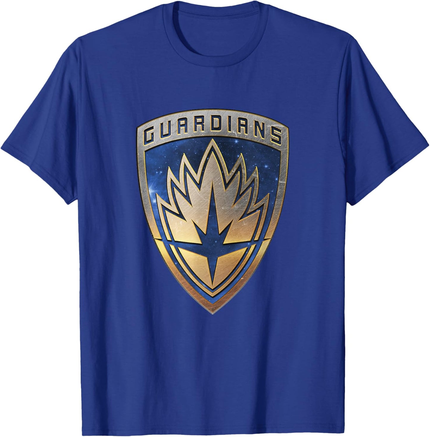 Marvel Guardians of the Galaxy Vol. 3 Gold Celestial Badge T-Shirt - T-Shirt | Royal