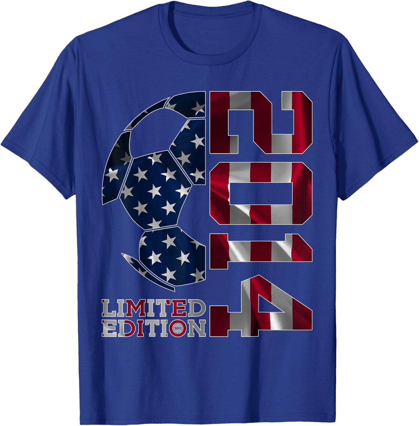 12th BIRTHDAY SOCCER LIMITED EDITION 2014 T-Shirt - T-Shirt | Royal