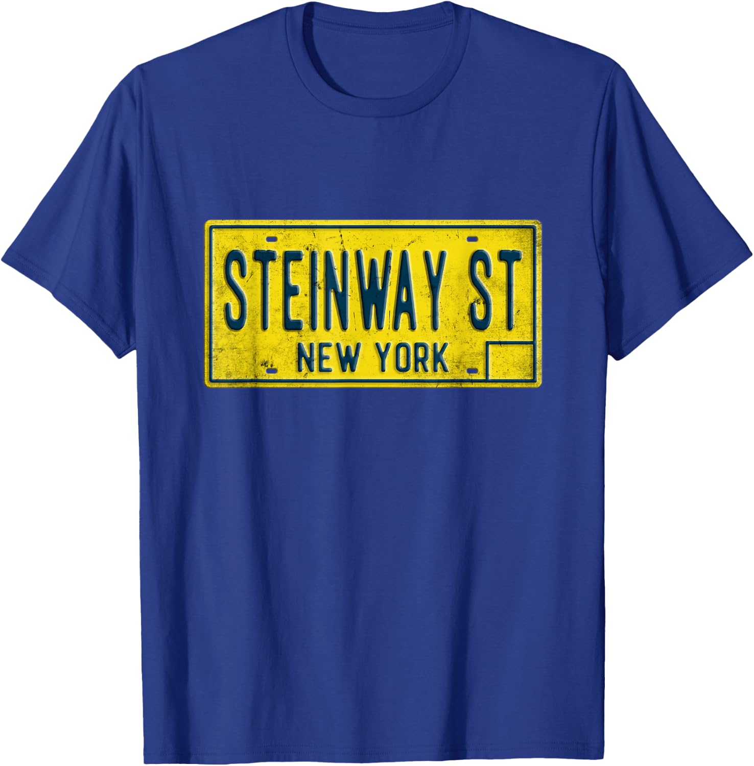 Steinway Street Astoria Queens NY New York Home Retro T-Shirt - T-Shirt | Royal