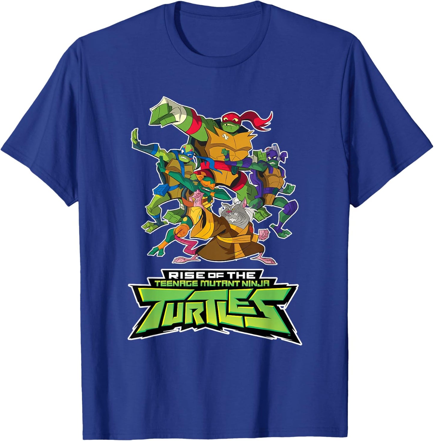 Splinter & The Turtles - Rise T-Shirt - T-Shirt | Royal