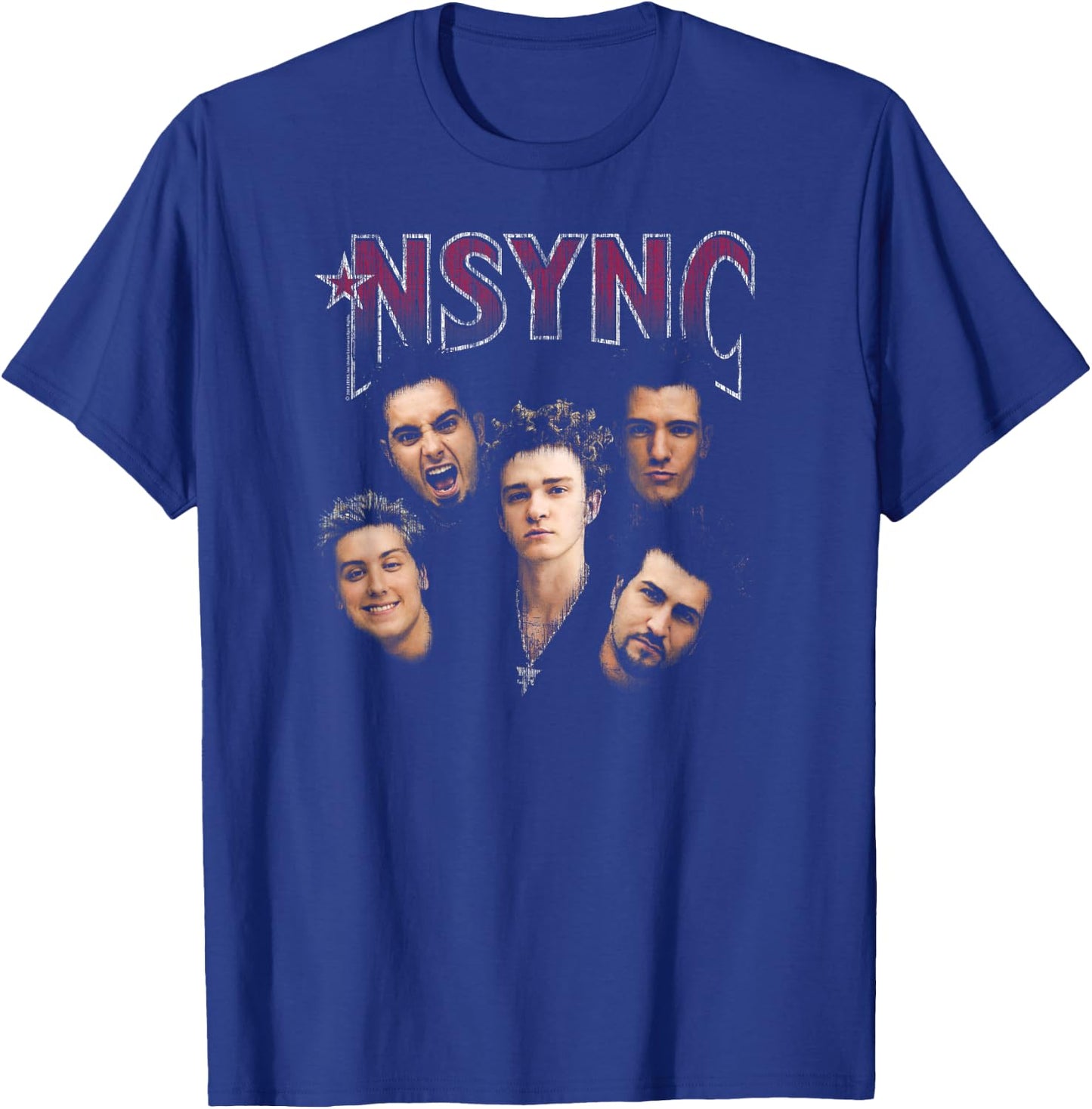 NSYNC Official Crazy For You T-Shirt - T-Shirt | Royal