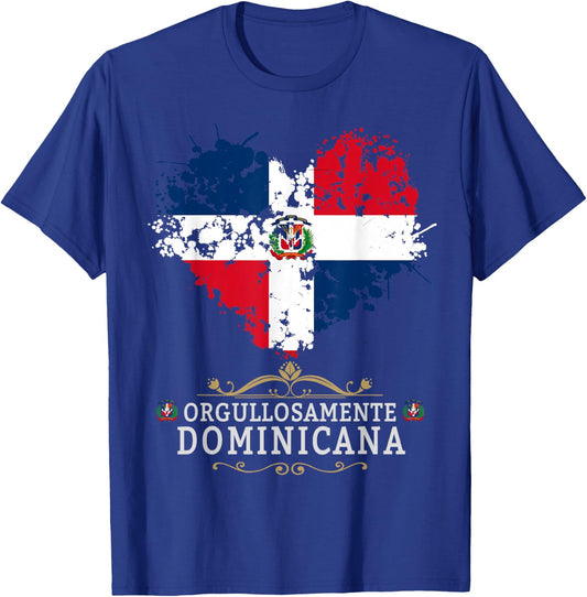 Coat of Arms Republica Dominicana & Dominican Flag Outfit T-Shirt - T-Shirt | Royal