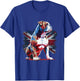 British Bulldog with union jack flag T-Shirt - T-Shirt | Royal