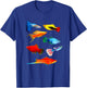 Live Bearers Fish Mollies Swordtails Guppies Platy Fish T-Shirt - T-Shirt | Royal