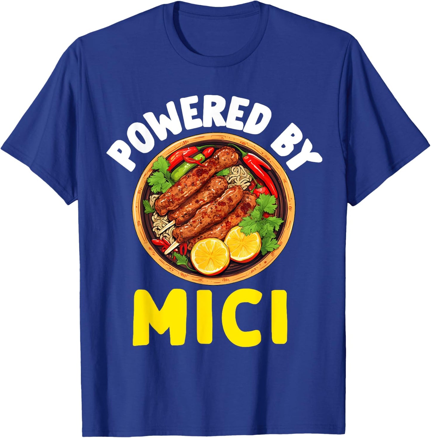 Romanian Food Mici Women Kids Romania Souvenir Pride T-Shirt - T-Shirt | Royal