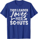 Scout For Girls boys Funny Scouting Leader T-Shirt - T-Shirt | Royal