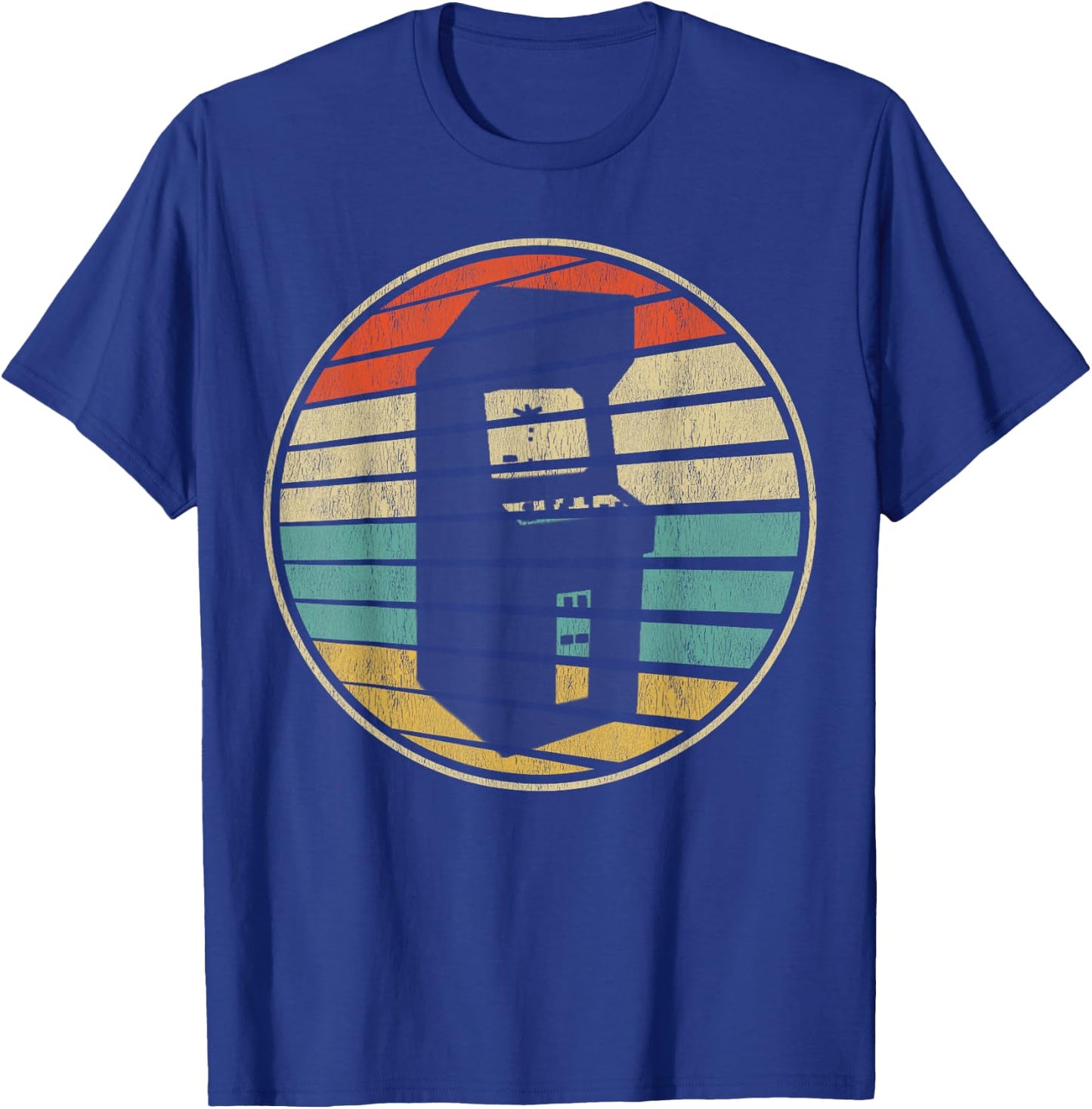 Cute Gamer Gift Retro Vintage 70s 80s Arcade Cabinets Fun T-Shirt - T-Shirt | Royal