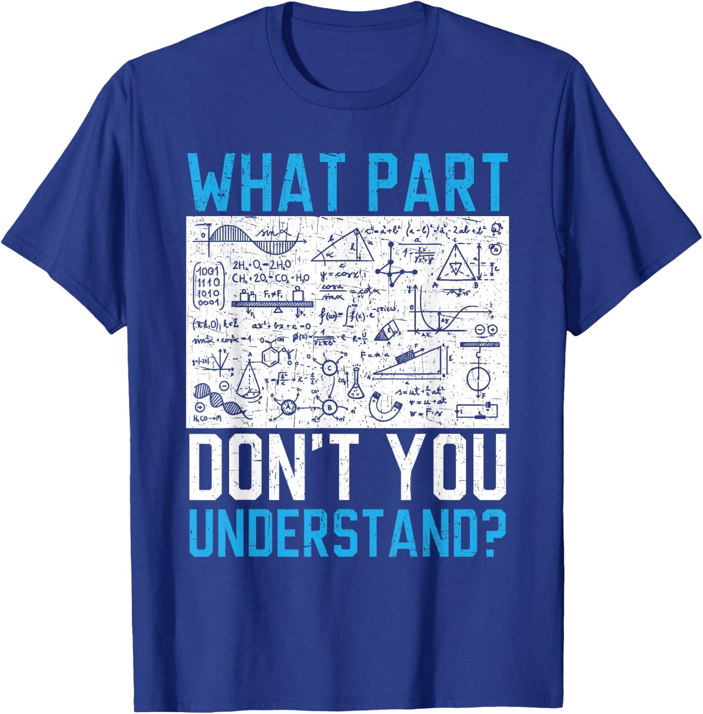 Chemical Engineer Engineering SteMi Apparel Chemical Engineer Chemist Chemistry Periodic Table T-Shirt - T-Shirt | Royal