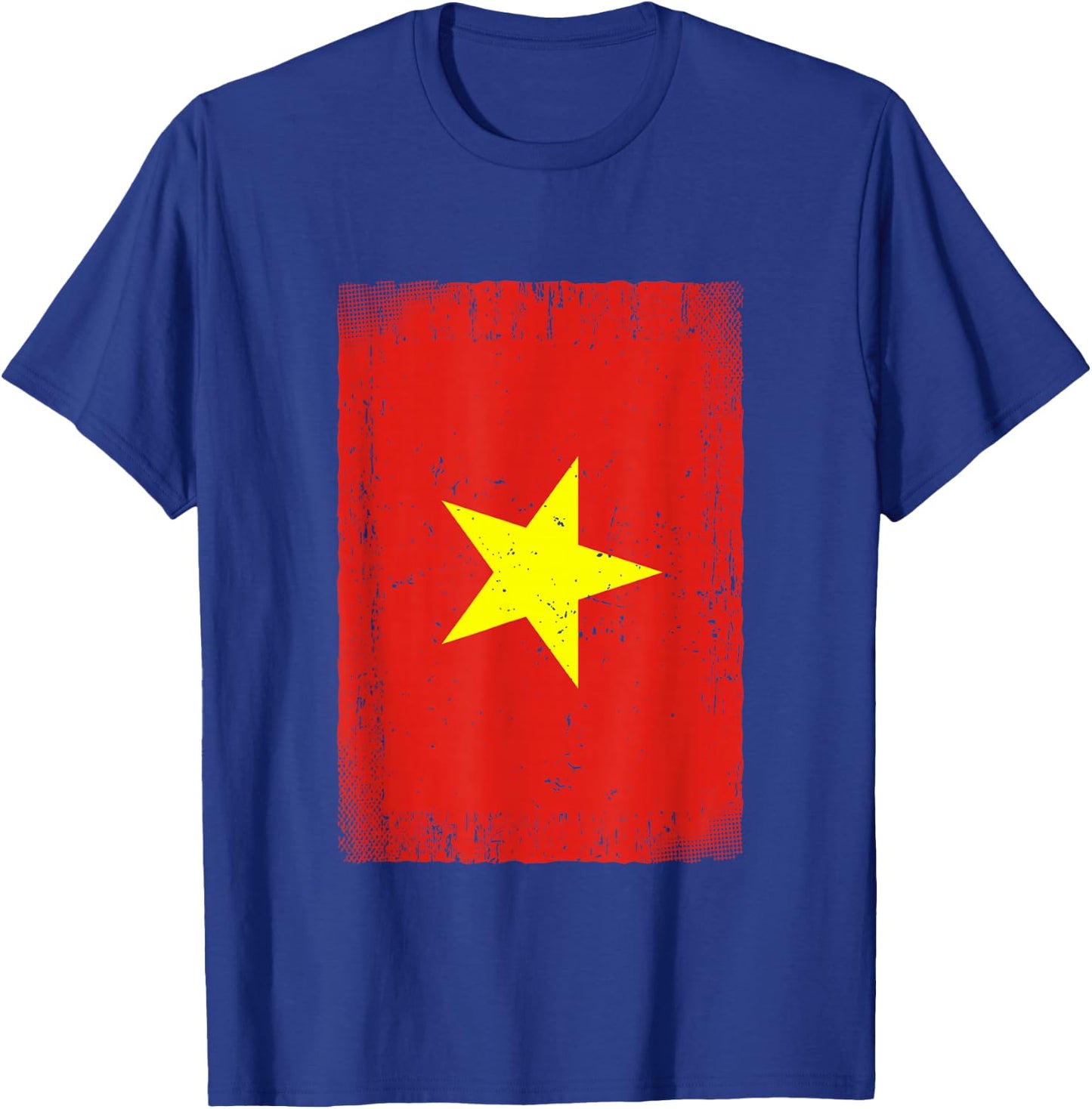 Vietnamese Flag Vietnam T-Shirt - T-Shirt | Royal