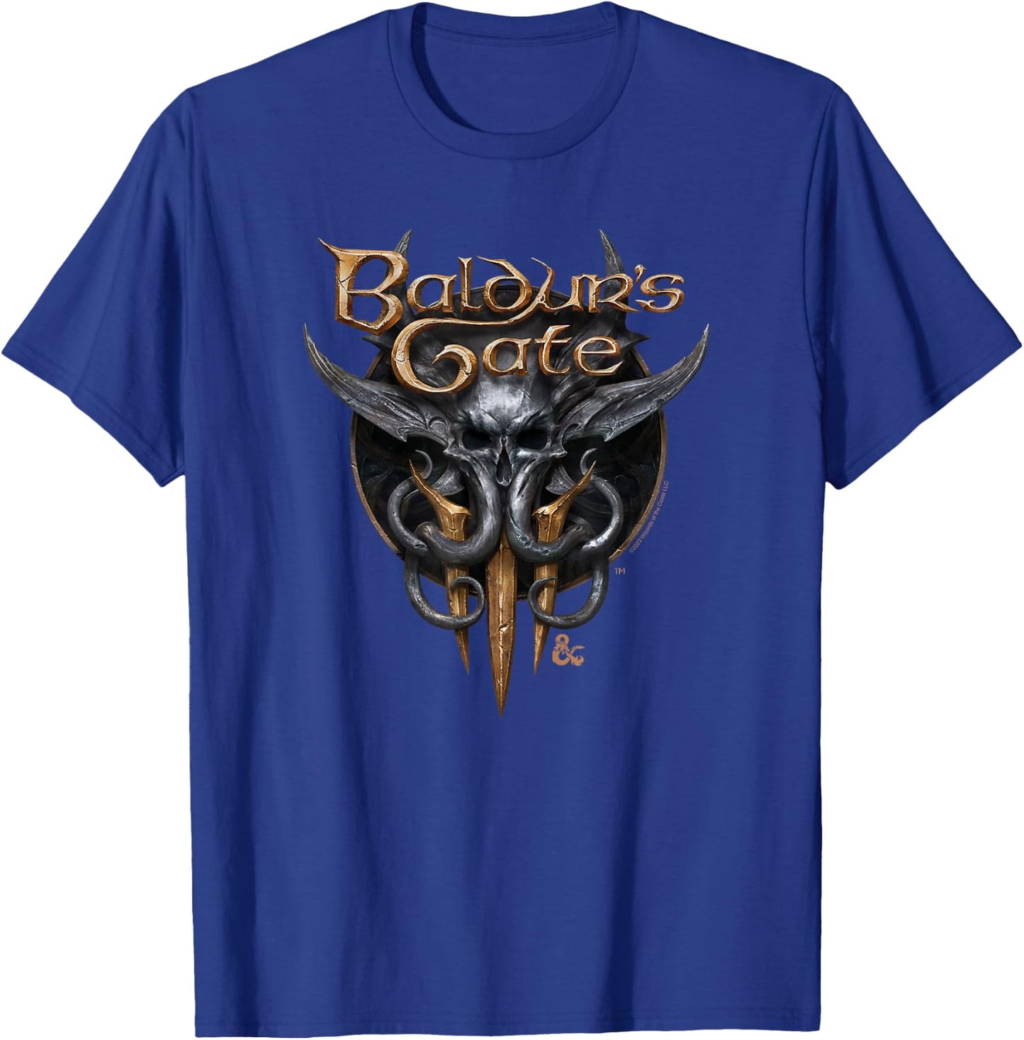Dungeons & Dragons Baldur's Gate III Illithid Logo T-Shirt - T-Shirt | Royal