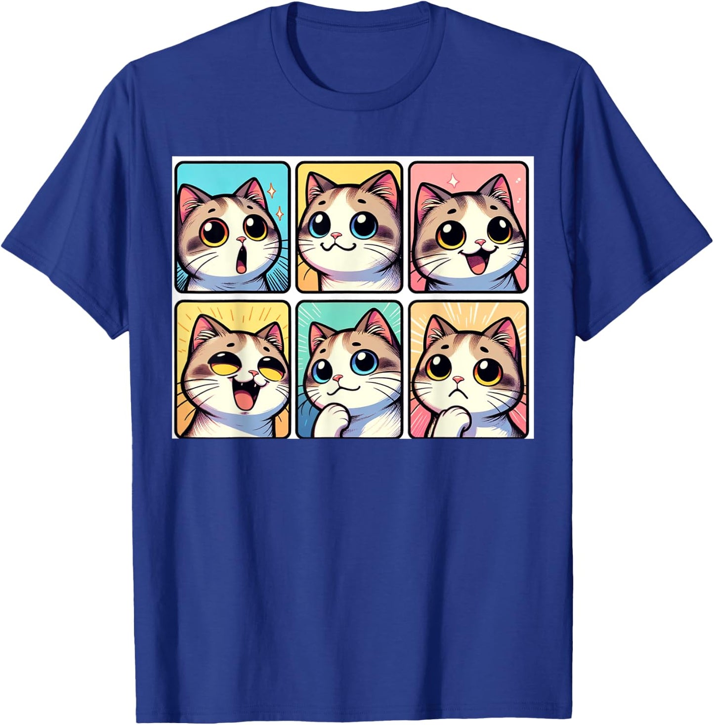 Wacky Cute Selfie Kitten Lover Funny Photography Cat Women Kids T-Shirt - T-Shirt | Royal