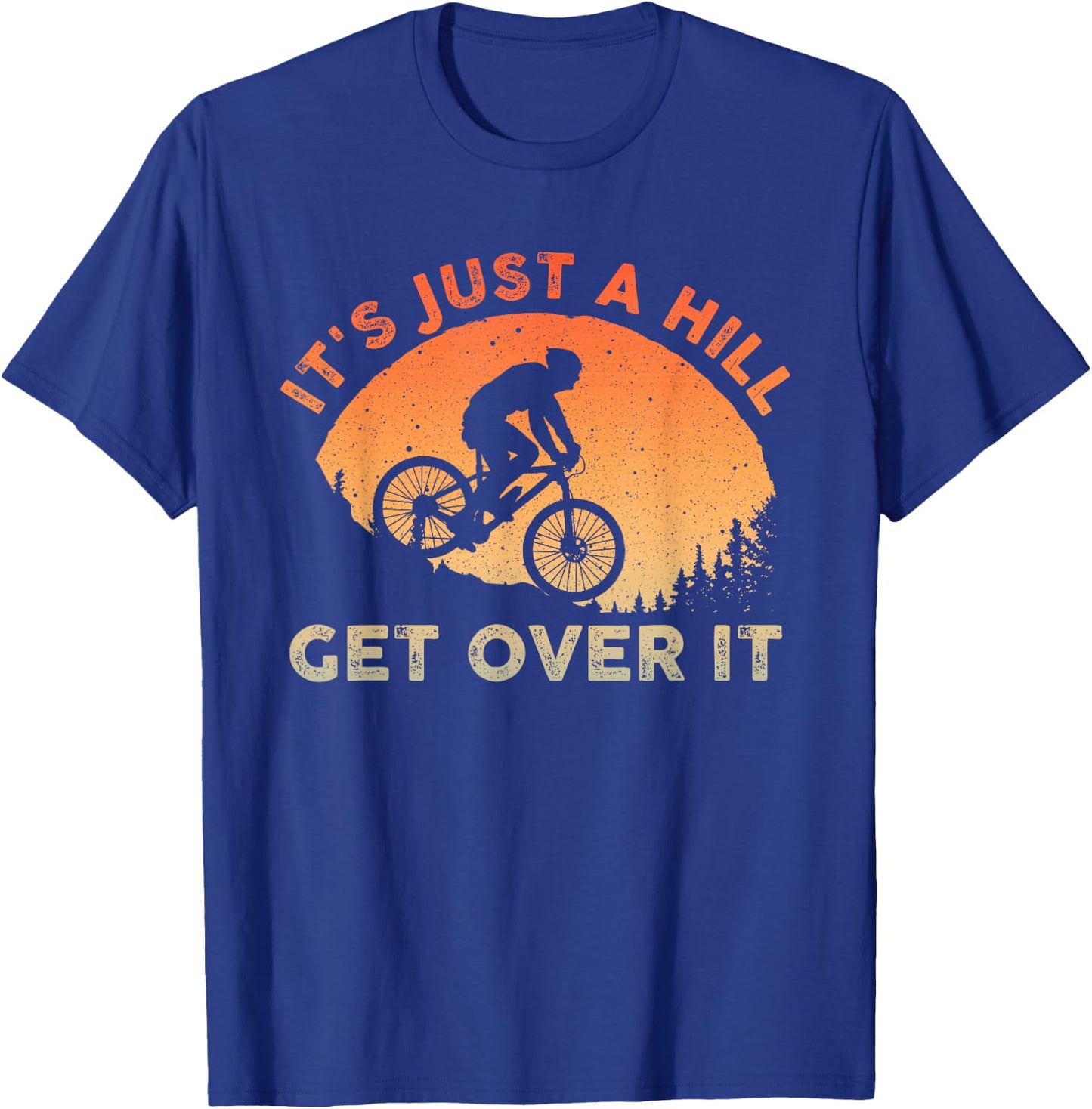 Funny Mountain Biking Design Women Trail Ride Lover T-Shirt - T-Shirt | Royal