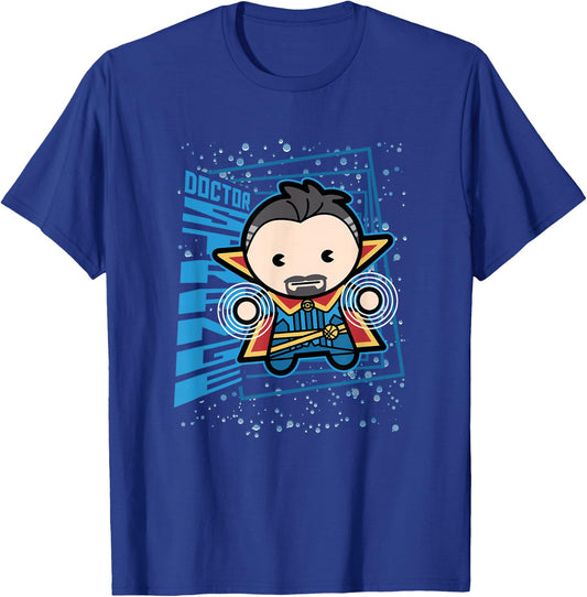 Marvel Kawaii Chibi Doctor Strange Magic In Space Logo T-Shirt - T-Shirt | Royal