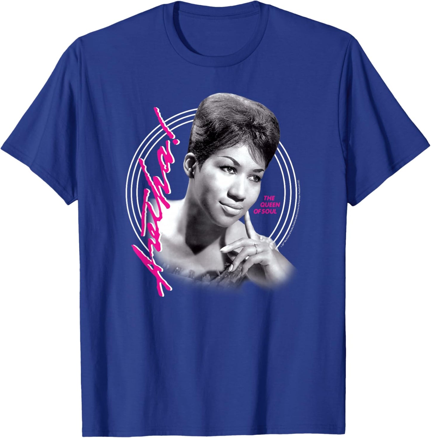 Aretha Franklin - Queen of Soul T-Shirt - T-Shirt | Royal