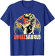 Unclesaurus T Rex Dinosaur Uncle Saurus Family Matching T-Shirt - T-Shirt | Royal