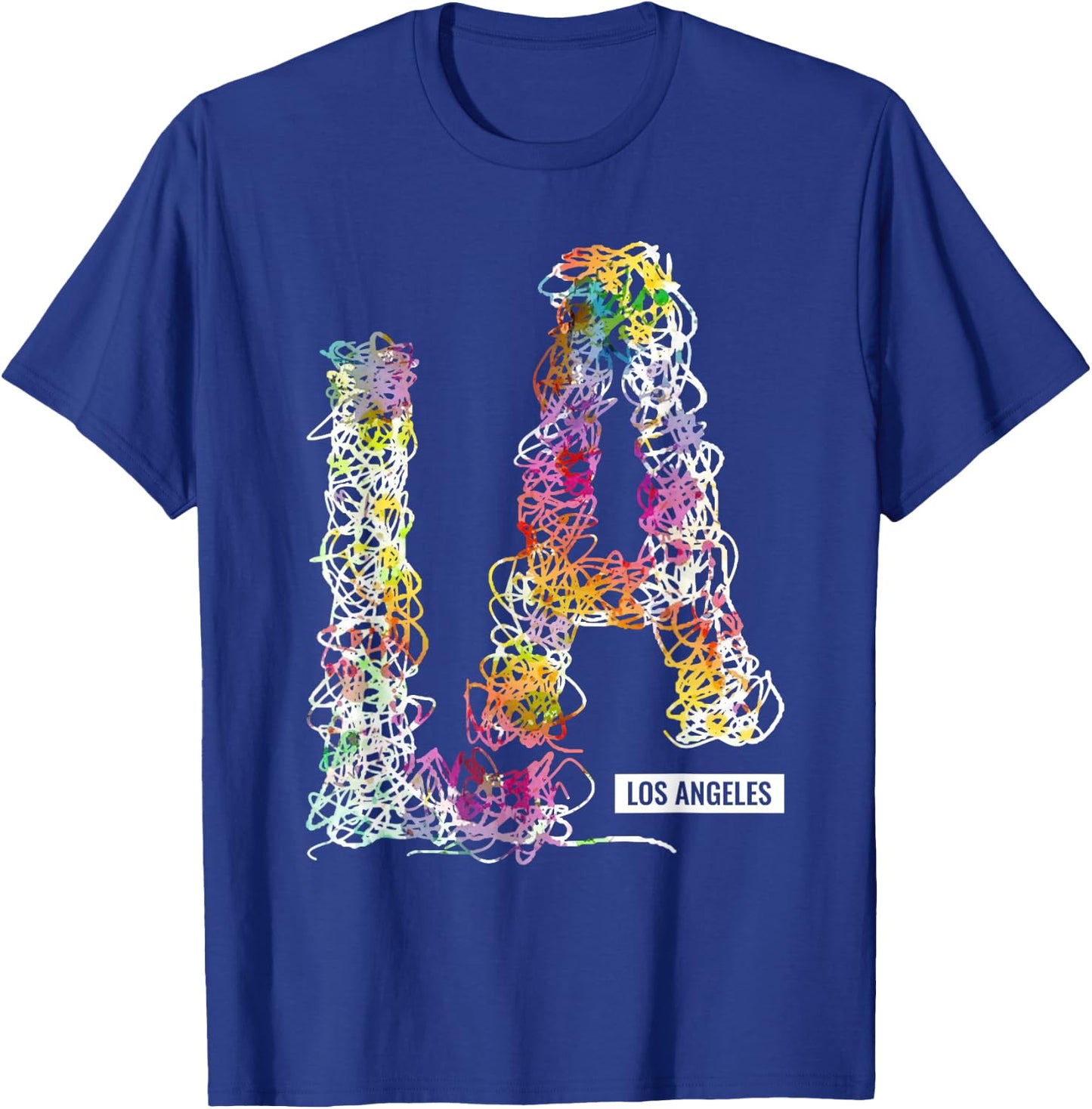 Los Angeles LA California Gift T-Shirt - T-Shirt | Royal
