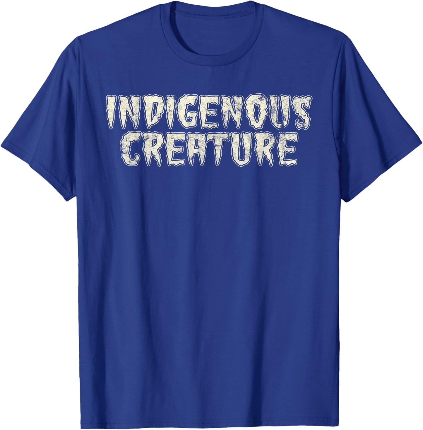 Indigenous Creature White T-Shirt - T-Shirt | Royal