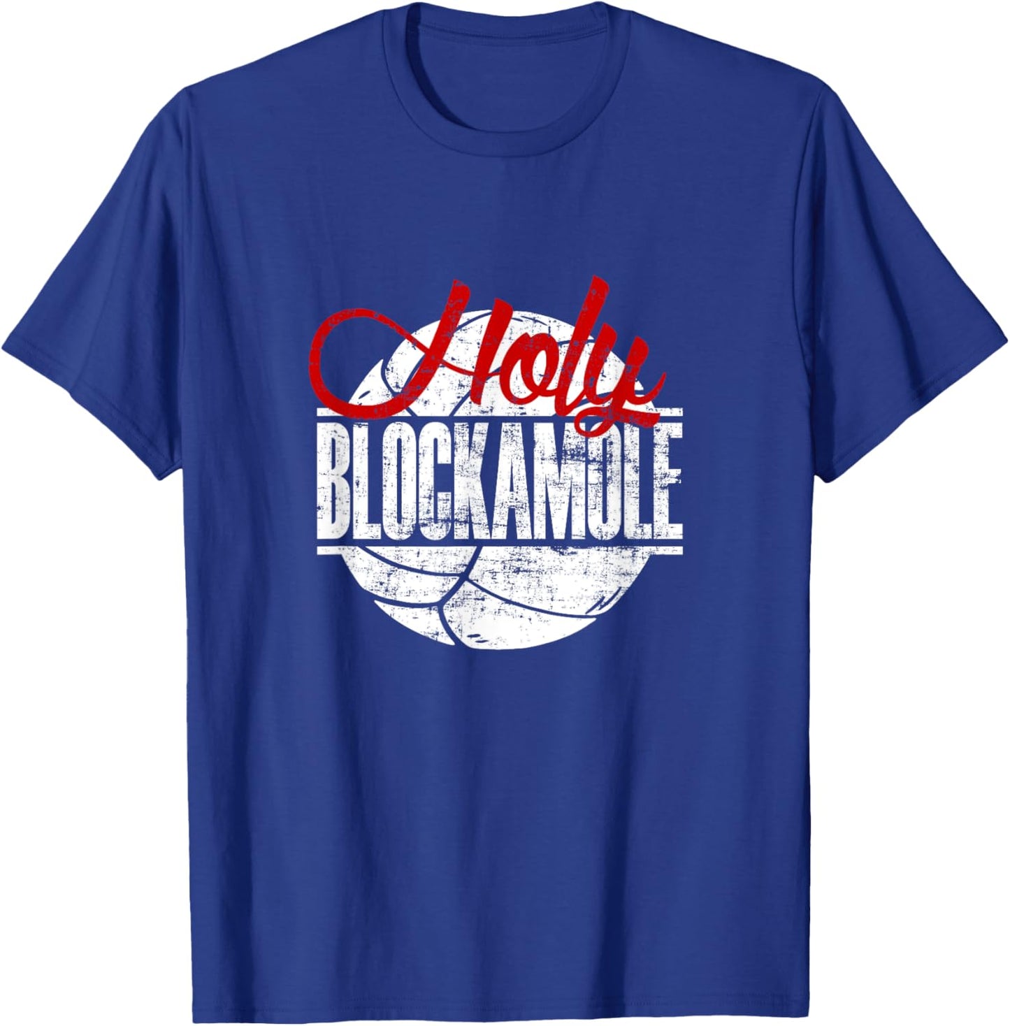 Holy Blockamole - Volleyball T-Shirt - T-Shirt | Royal