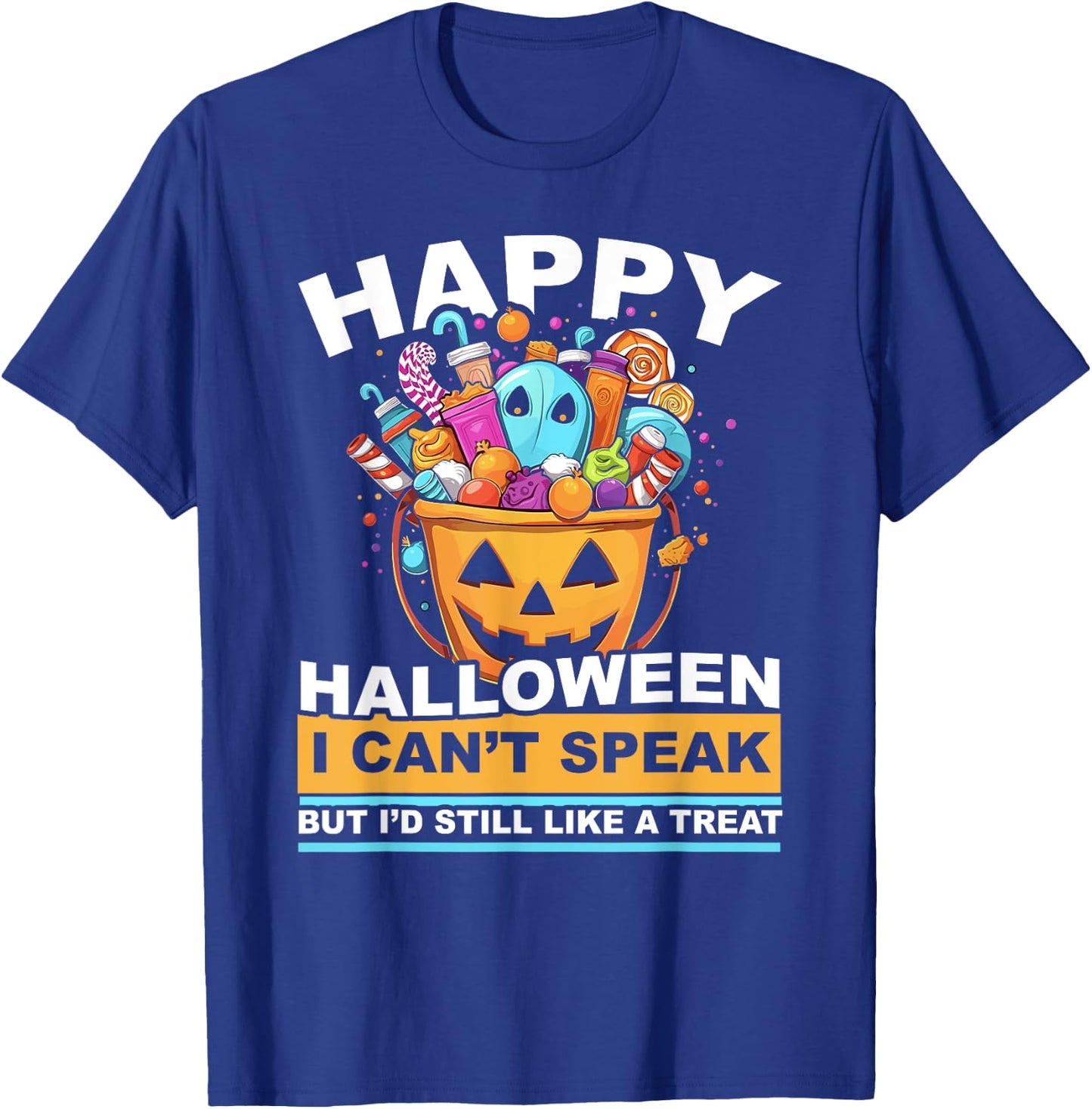 Autism Halloween Puzzle Trick Or Treat Autism Awareness T-Shirt - T-Shirt | Royal
