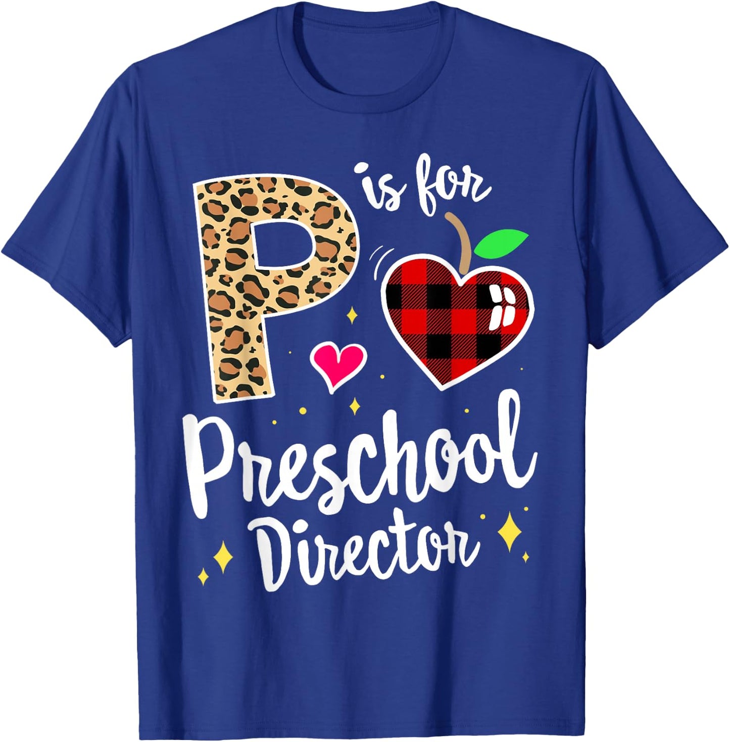 Preschool Director Back to School Daycare Appreciation Thank T-Shirt - T-Shirt | Royal