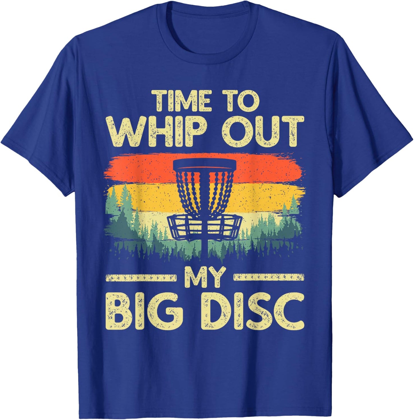 Funny Disc Golf Art Women Flying Disc Sport Players T-Shirt - T-Shirt | Royal