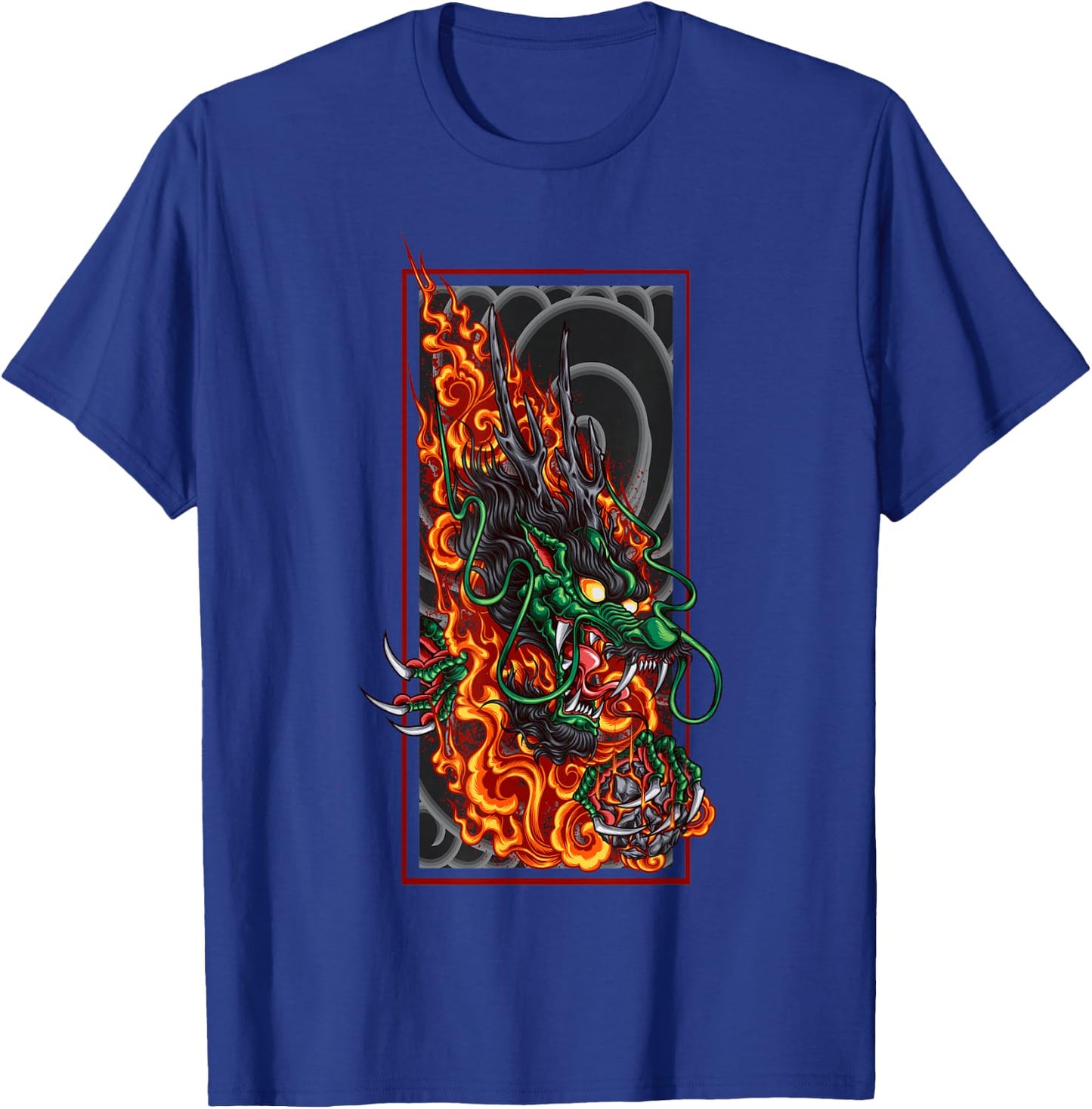 Fire Dragon T-Shirt - T-Shirt | Royal