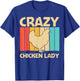 Funny Chicken Art Mom Chicken Farmer Poultry Lover T-Shirt - T-Shirt | Royal