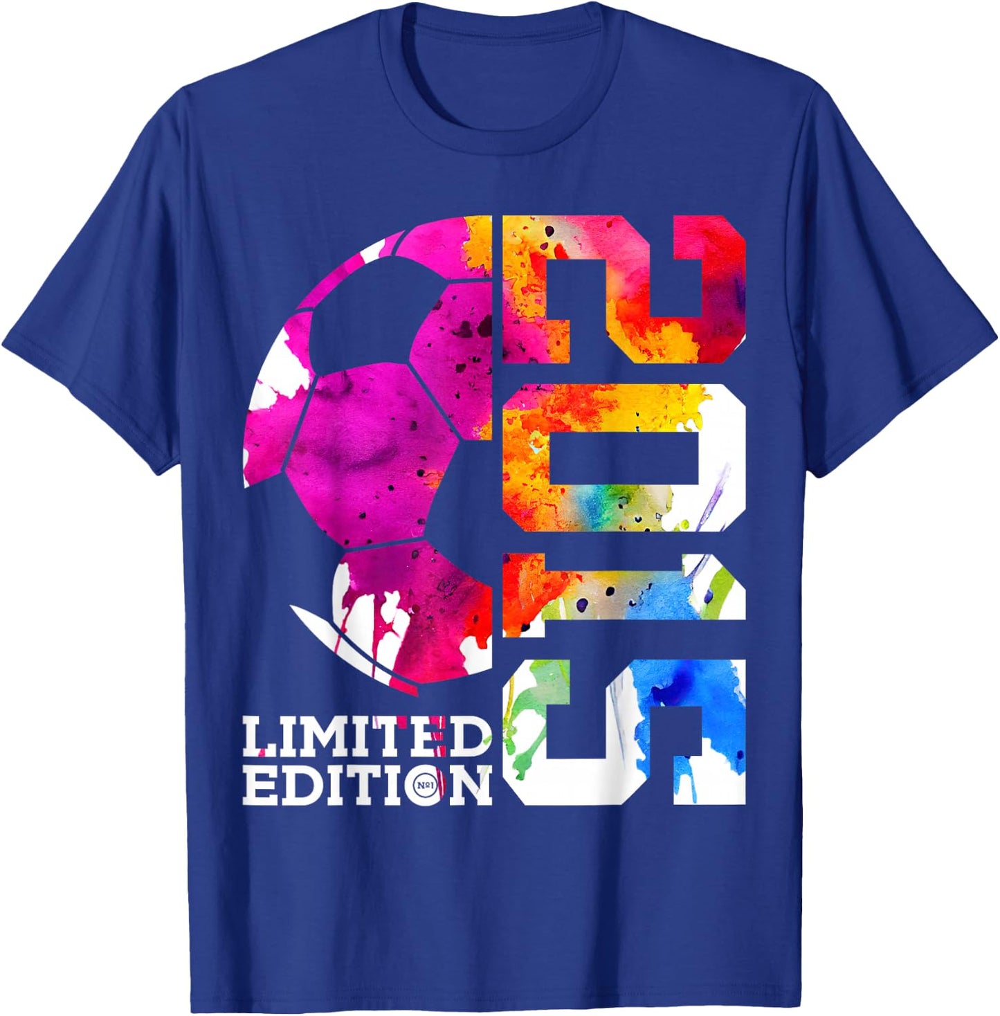 10th BIRTHDAY SOCCER LIMITED EDITION 2015 T-Shirt - T-Shirt | Royal